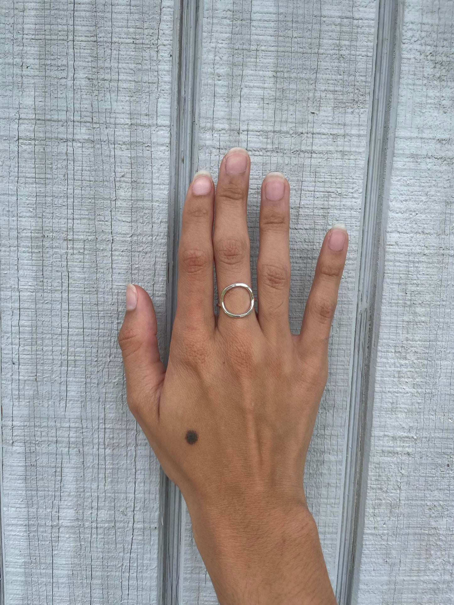 Sterling Silver Karma Ring