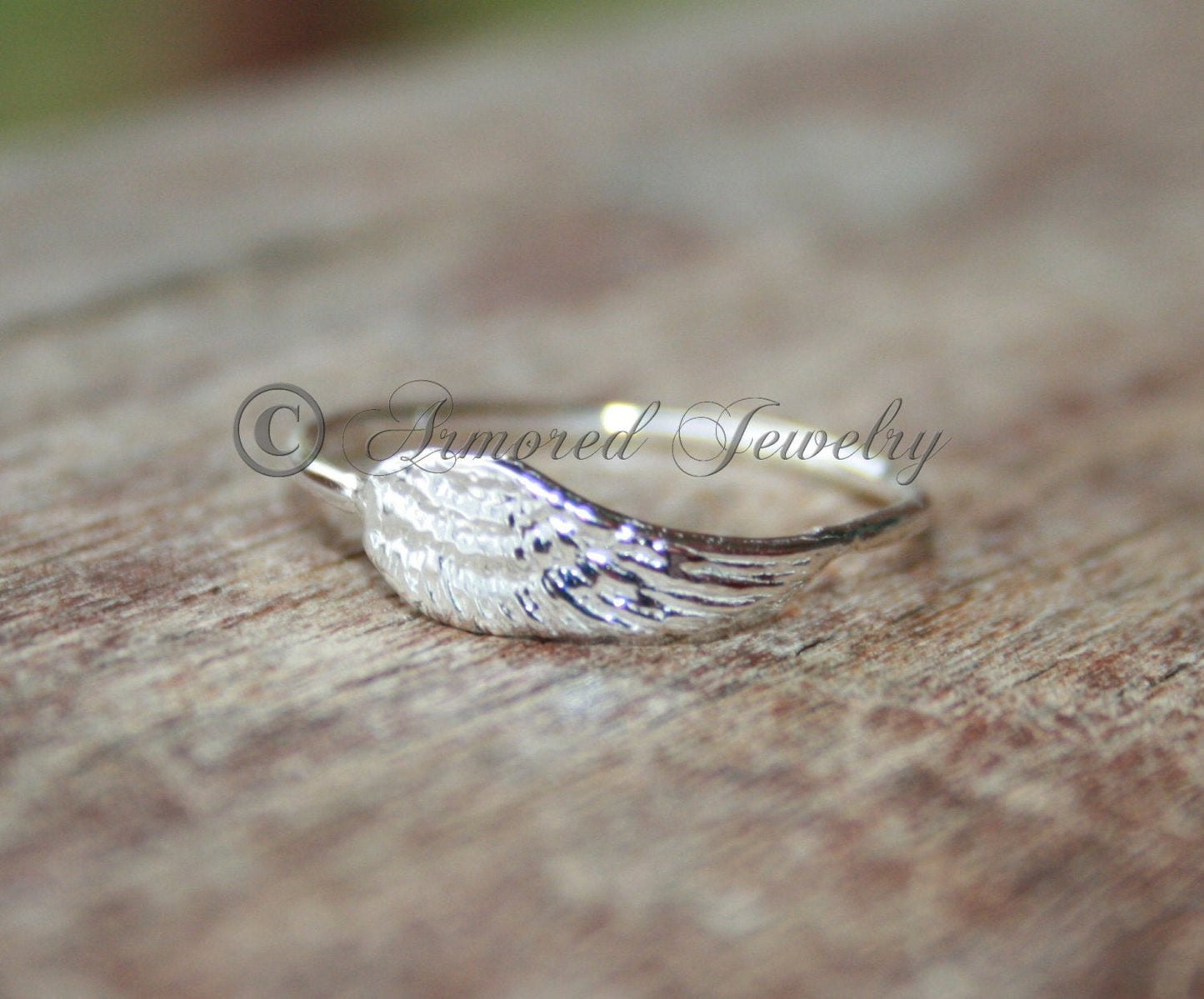 Angel wing ring 2